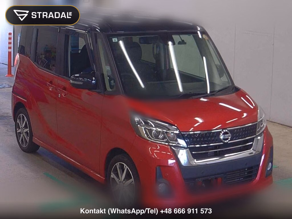 NISSAN DAYZ ROOX 4WD HIGHWAY STAR G TURBO 2019, aukcja z Japonii, zdjęcie 1