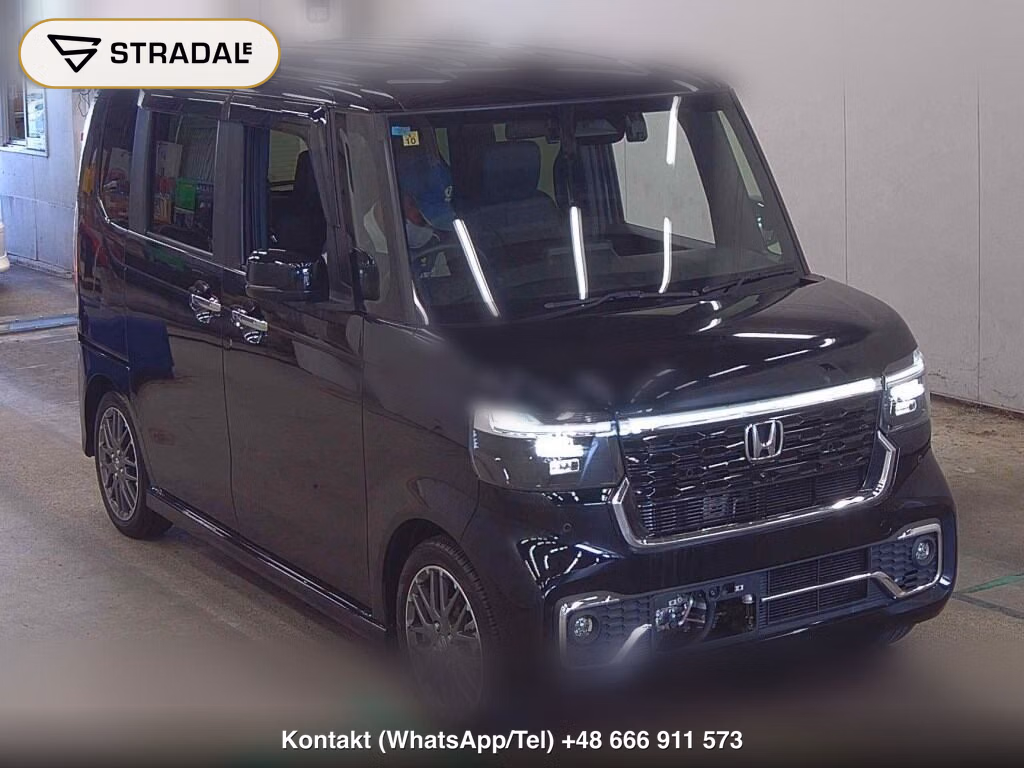 HONDA N-BOX CUSTOM TURBO 2023, aukcja z Japonii, zdjęcie 1