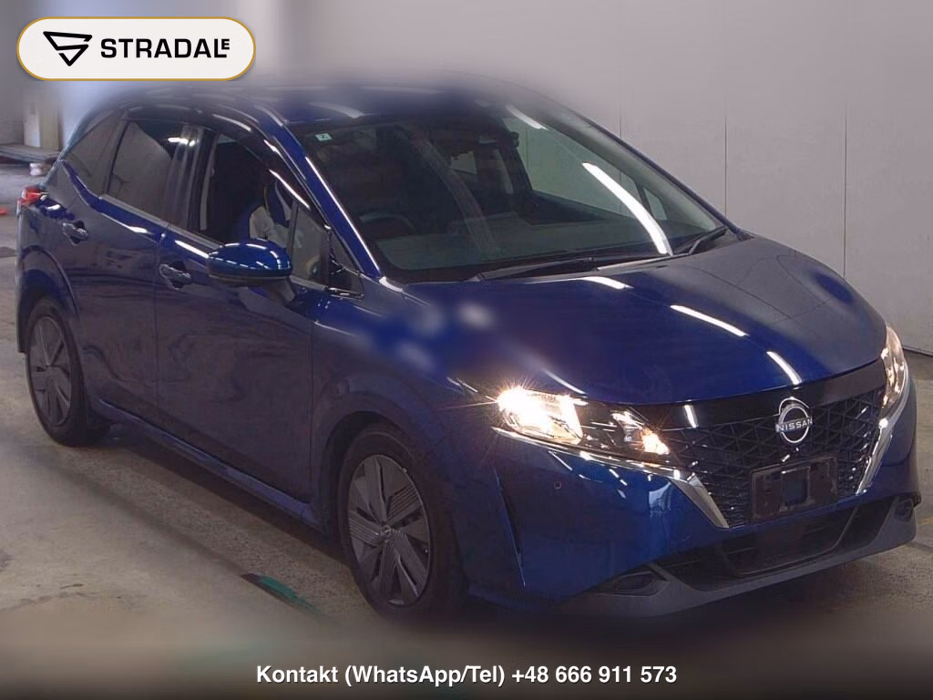 NISSAN NOTE X 2022, aukcja z Japonii, zdjęcie 1