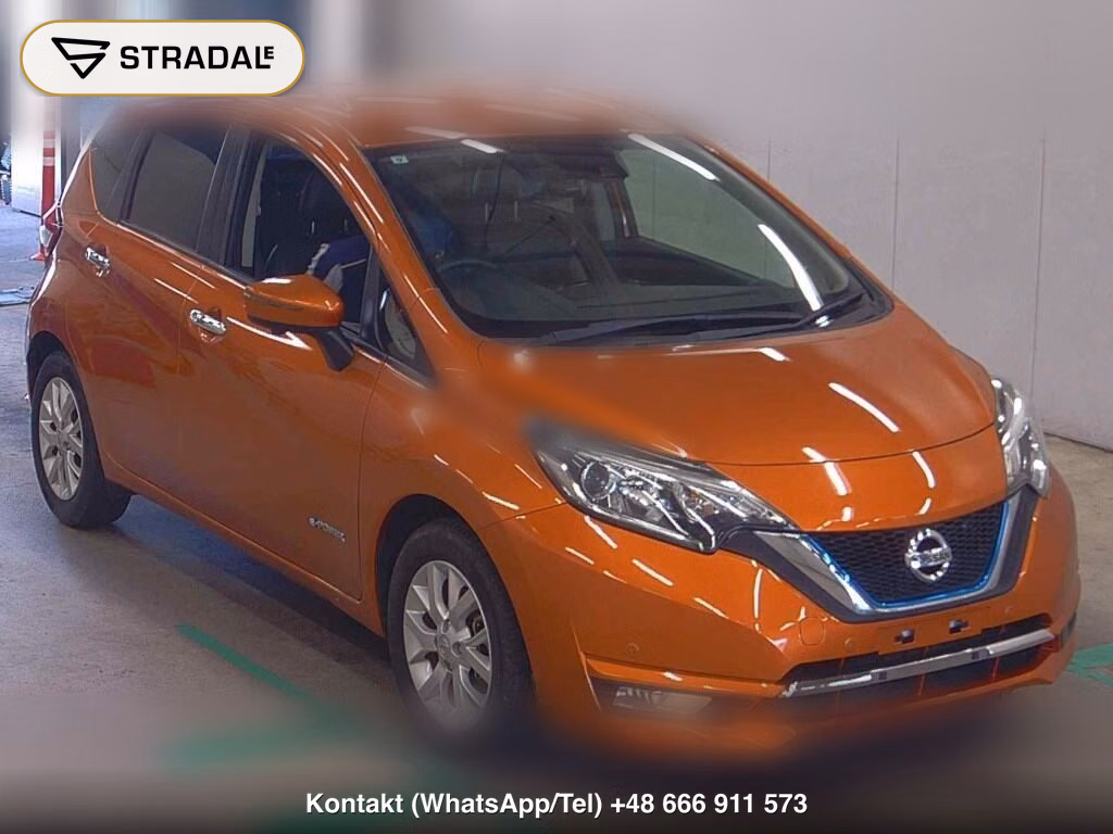 NISSAN NOTE E-POWER MEDALIST 2017, aukcja z Japonii, zdjęcie 1