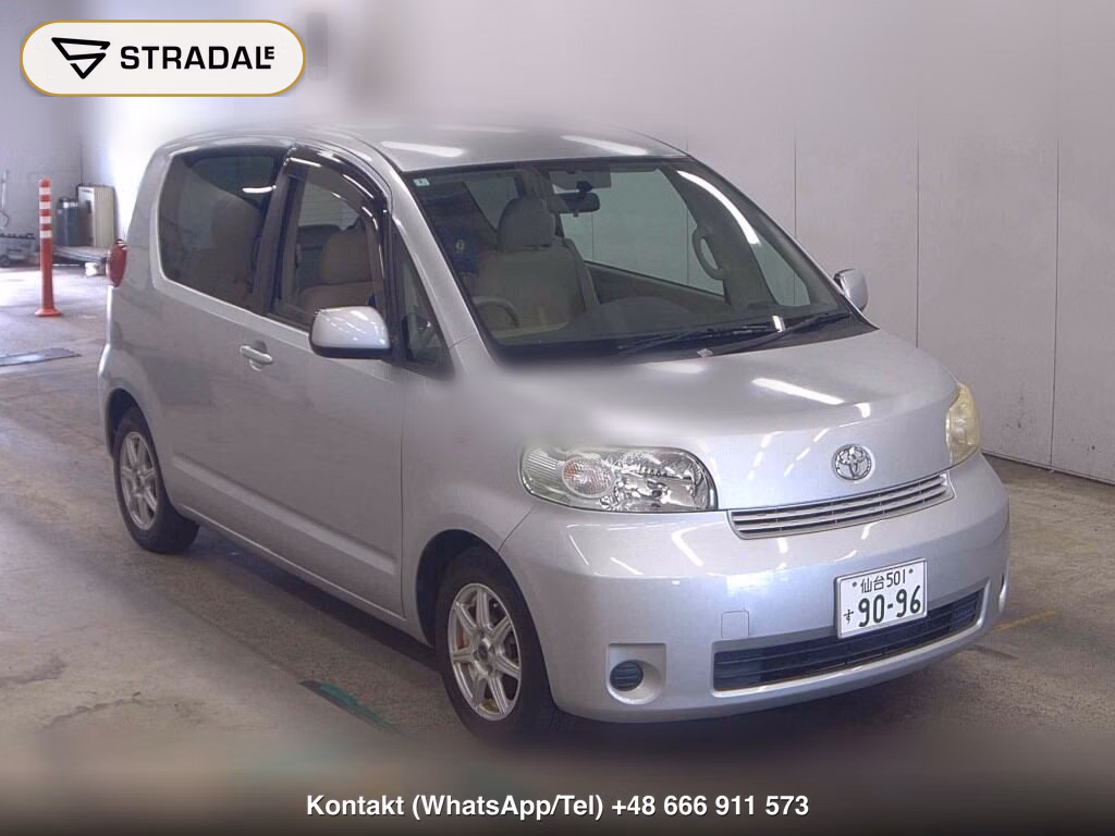 TOYOTA PORTE 3D 4WD 150I 2008, aukcja z Japonii, zdjęcie 1