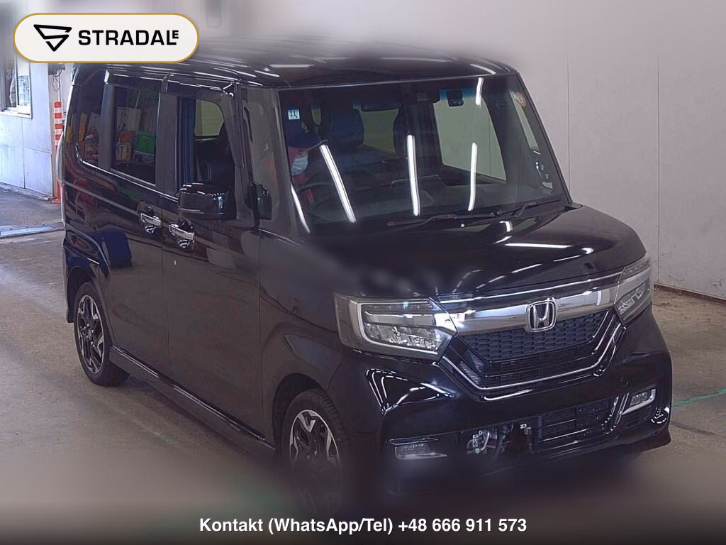 HONDA N-BOX CUSTOM 4WD G･L TURBO HONDA SENSING 2018, aukcja z Japonii, zdjęcie 1