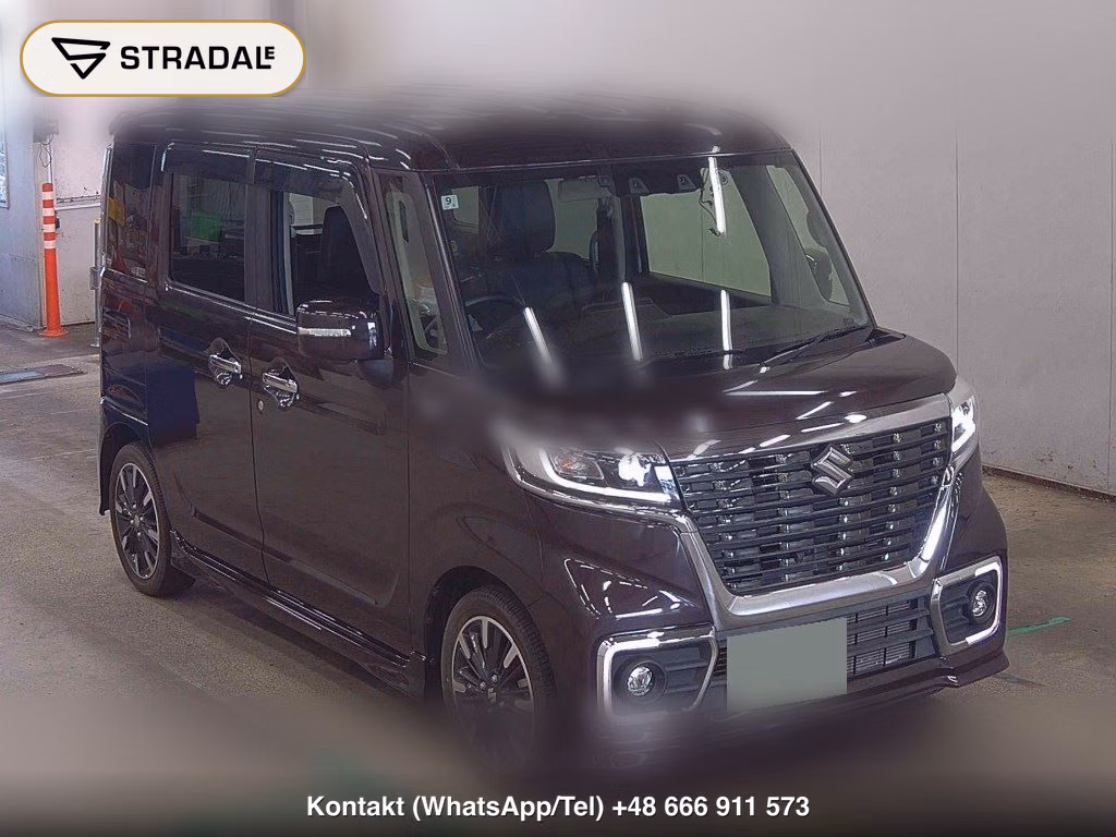 SUZUKI SPACIA CUSTOM 4WD HYBRID XS TURBO 2020, aukcja z Japonii, zdjęcie 1