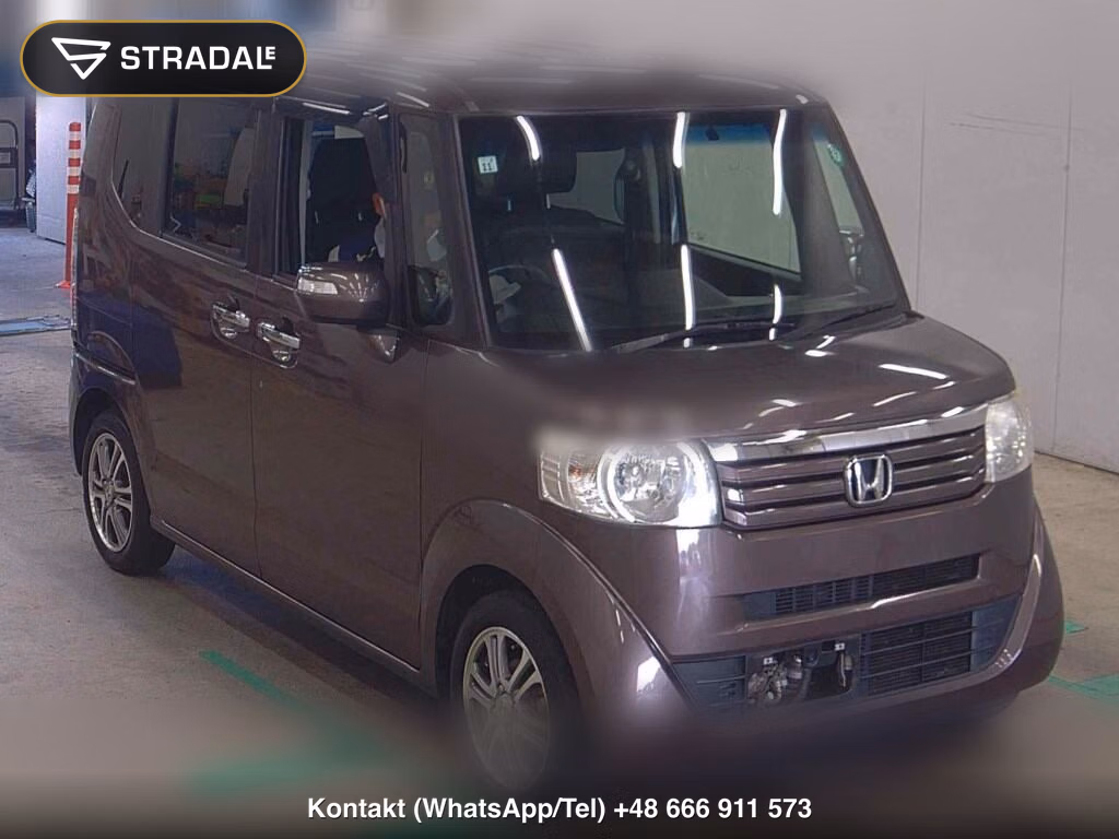 HONDA N-BOX G TURBO SS PACKAGE 2013, aukcja z Japonii, zdjęcie 1
