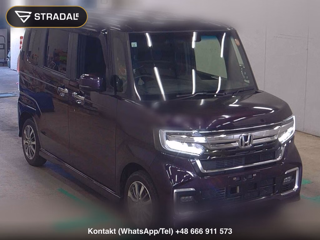 HONDA N-BOX CUSTOM 4WD L 2021, aukcja z Japonii, zdjęcie 1