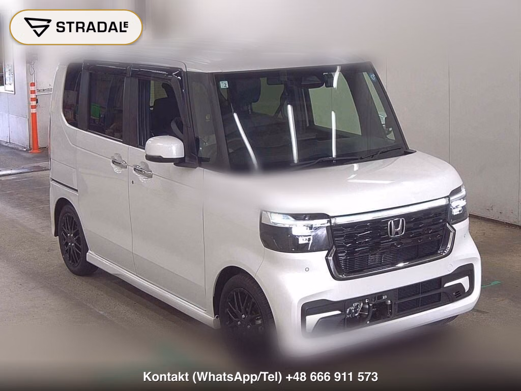 HONDA N-BOX CUSTOM TURBO 2026, aukcja z Japonii, zdjęcie 1