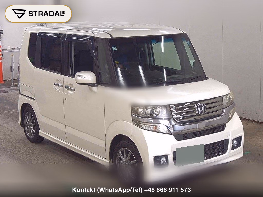 HONDA N-BOX CUSTOM G・TURBO PACKAGE 2013, aukcja z Japonii, zdjęcie 1
