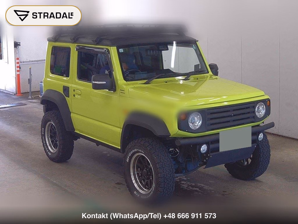 SUZUKI JIMNY SIERRA 4WD JC 2019, aukcja z Japonii, zdjęcie 1