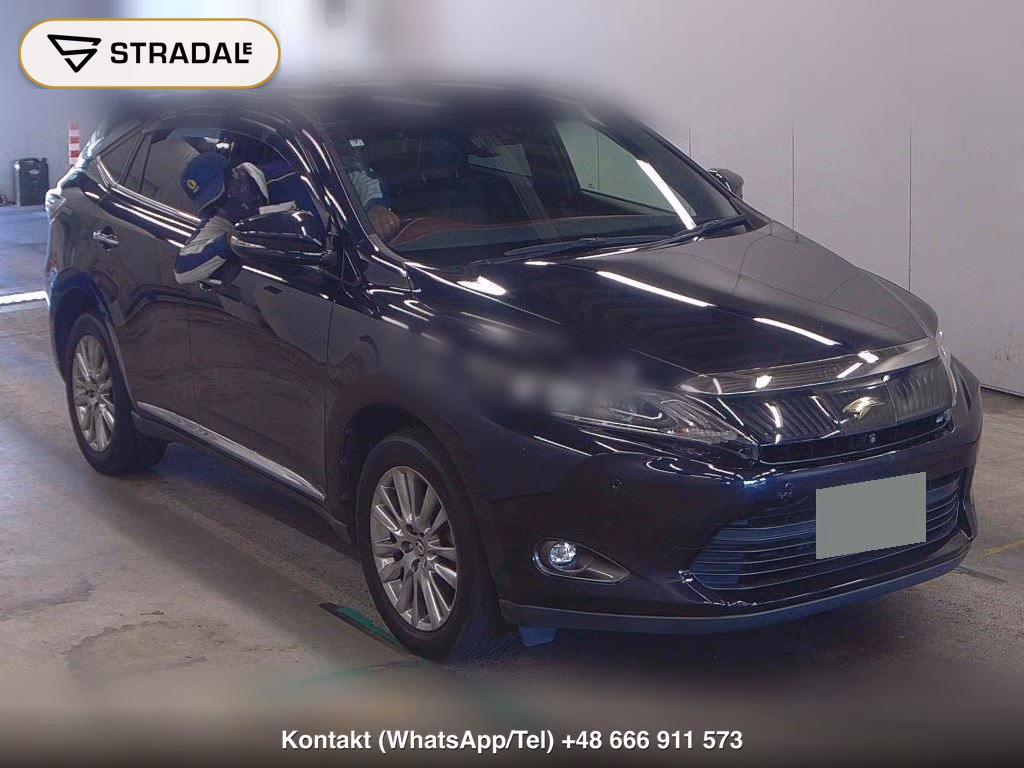 TOYOTA HARRIER 4WD PREMIUM ADVANCED PACKAGE 2014, aukcja z Japonii, zdjęcie 1