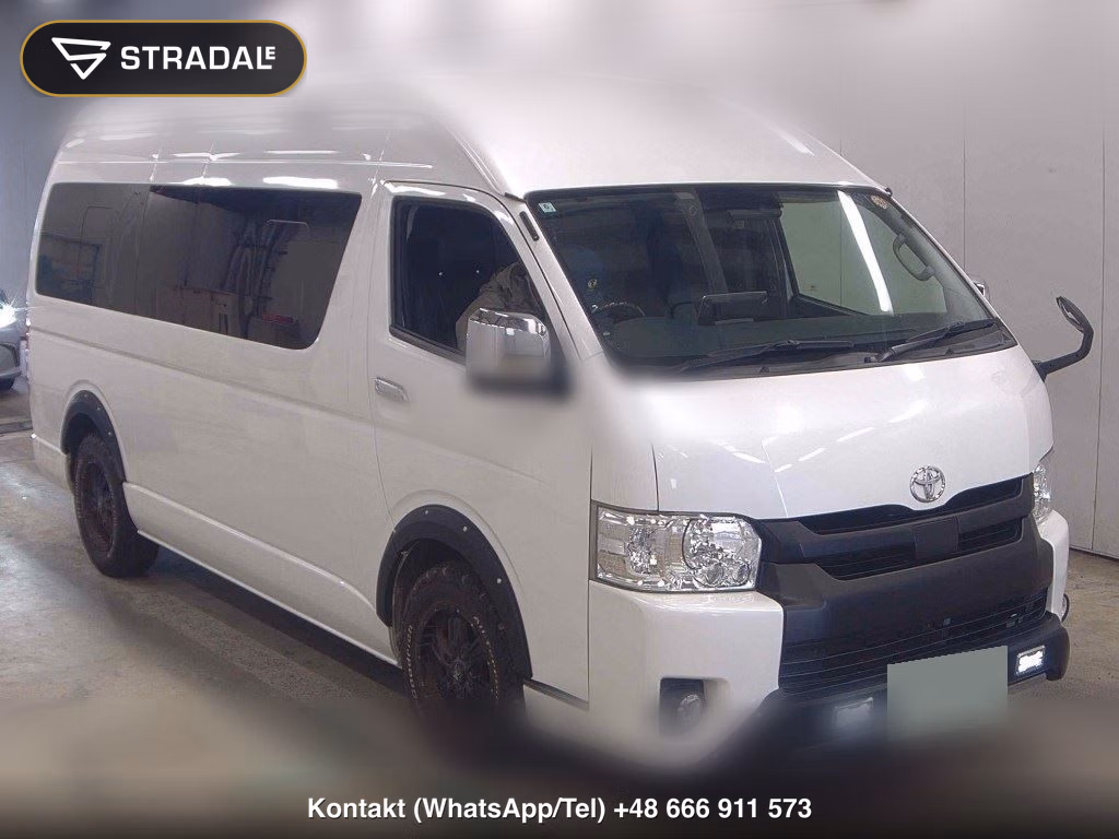 TOYOTA HIACE COMMUTER 4D SUPER LONG GL 2020, aukcja z Japonii, zdjęcie 1
