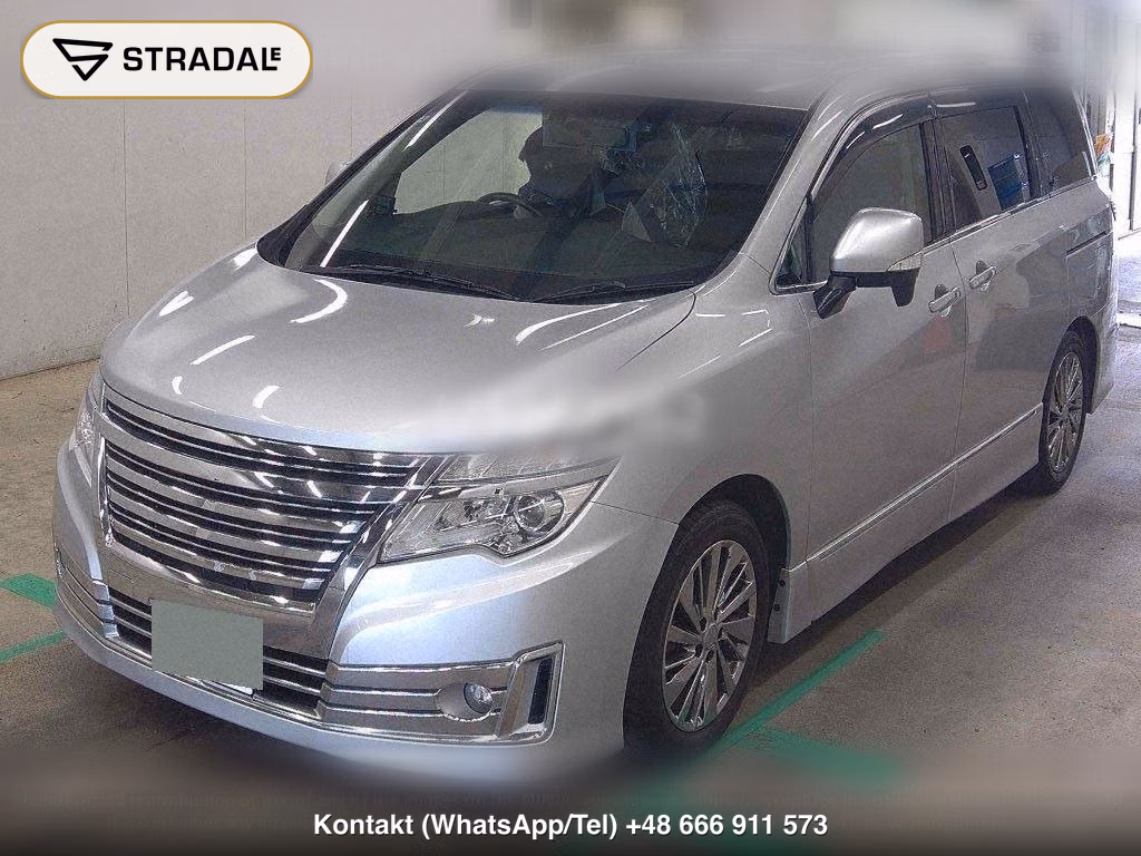 NISSAN ELGRAND 5D 4WD RIDER BLACK LEATHER SEAT, miniaturka 5