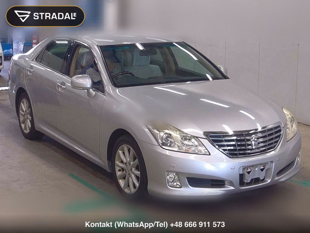 TOYOTA CROWN 4D ROYAL SALOON NAVI PACKAGE 2008, aukcja z Japonii, zdjęcie 1