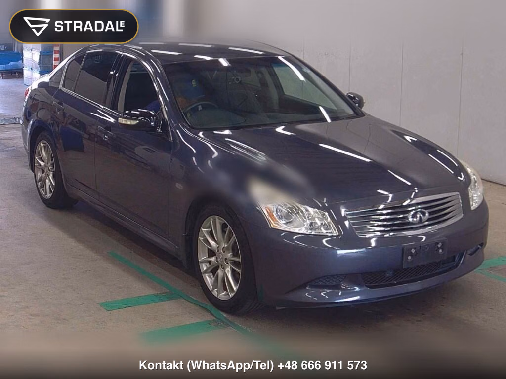 NISSAN SKYLINE 4D 350GT TYPE S 2007, aukcja z Japonii, zdjęcie 1