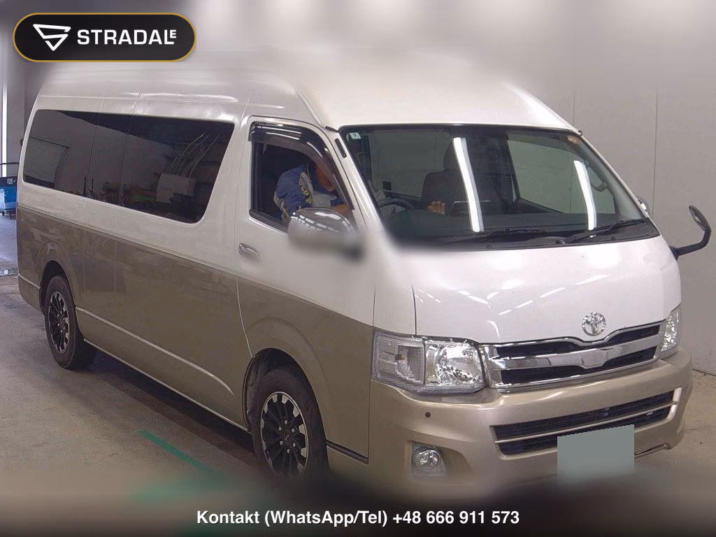 TOYOTA HIACE WAGON 4D GRAND CABIN 2010, aukcja z Japonii, zdjęcie 1