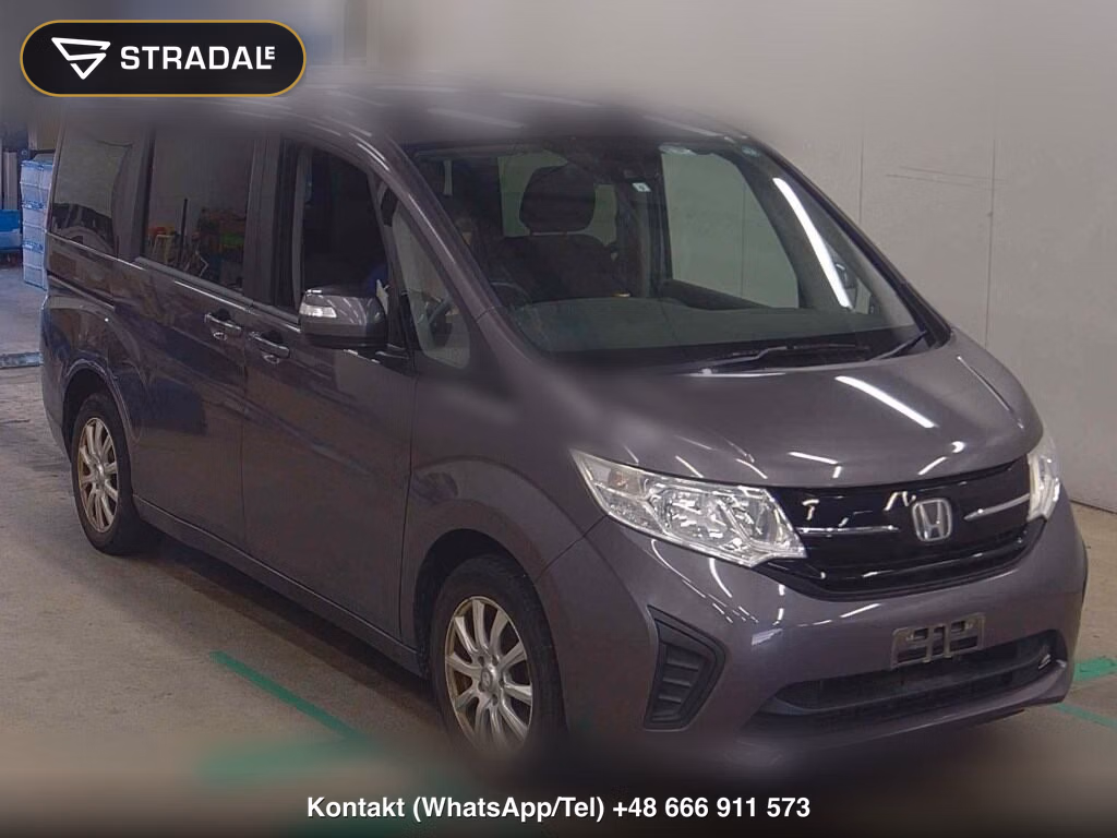HONDA STEPWAGON 5D 4WD B HONDA SENSING 2019, aukcja z Japonii, zdjęcie 1