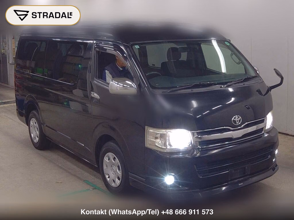 TOYOTA HIACE WAGON 4D GL 2013, aukcja z Japonii, zdjęcie 1