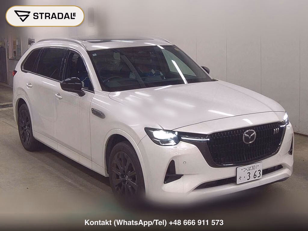 MAZDA CX-80 4WD XD-HYBRID EXCLUSIVE SPORTS 2024, aukcja z Japonii, zdjęcie 1