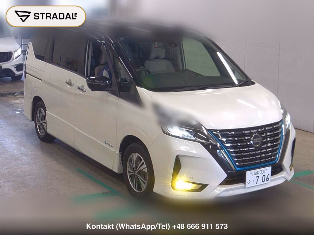 NISSAN SERENA 5D E-POWER HIGHWAY STAR V 2022, aukcja z Japonii, zdjęcie 1