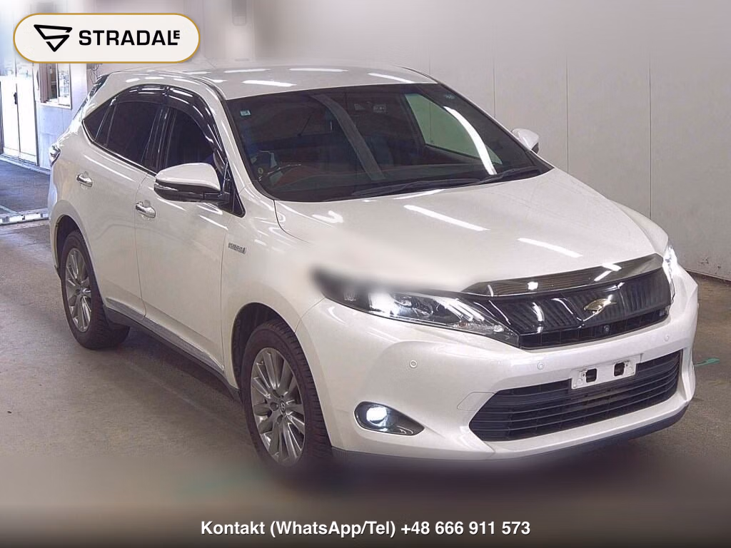 TOYOTA HARRIER HYBRID 4WD PREMIUM ADVANCED PACKAGE 2015, aukcja z Japonii, zdjęcie 1