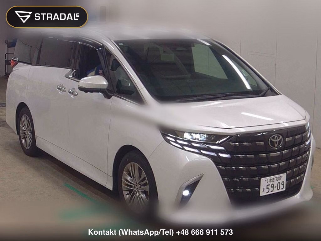 TOYOTA ALPHARD Z 2024, aukcja z Japonii, zdjęcie 1