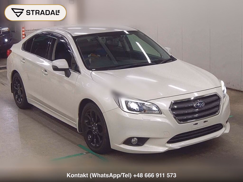 SUBARU LEGACY B4 4D 4WD BASE GRADE 2016, aukcja z Japonii, zdjęcie 1