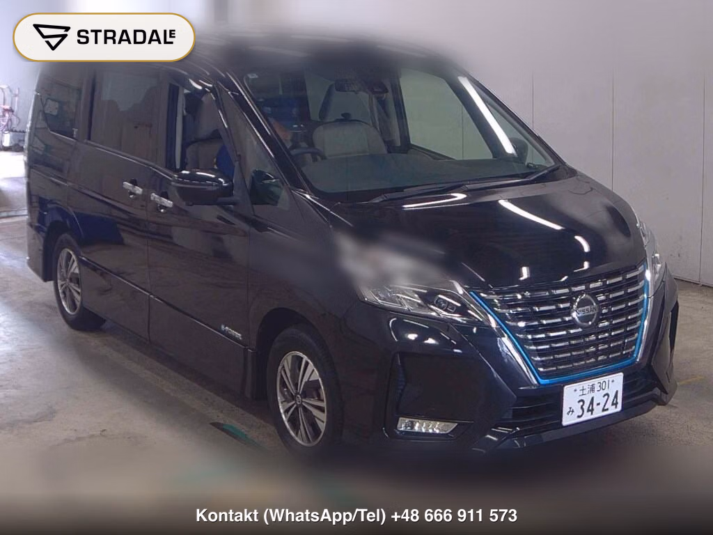 NISSAN SERENA 5D E-POWER HIGHWAY STAR V 2020, aukcja z Japonii, zdjęcie 1