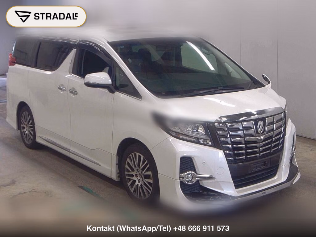 TOYOTA ALPHARD 2.5S C PACKAGE 2017, aukcja z Japonii, zdjęcie 1