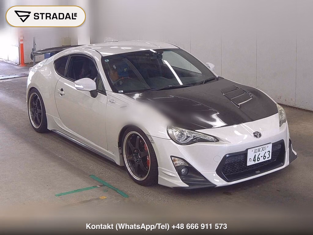TOYOTA 86 GT 2012, aukcja z Japonii, zdjęcie 1