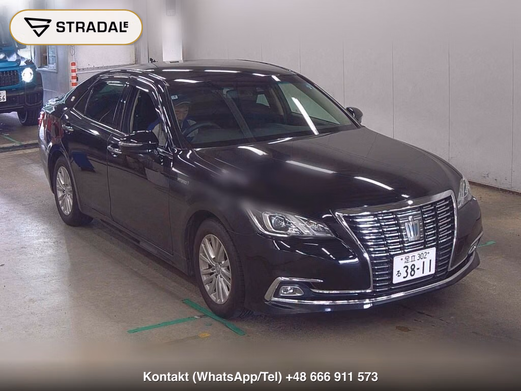 TOYOTA CROWN HYBRID ROYAL SALOON 2017, aukcja z Japonii, zdjęcie 1