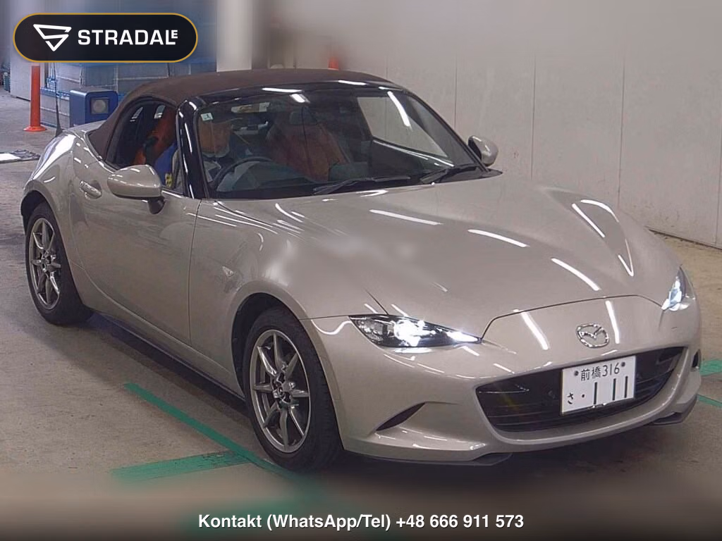 MAZDA ROADSTER BROWN TOP 2023, aukcja z Japonii, zdjęcie 1
