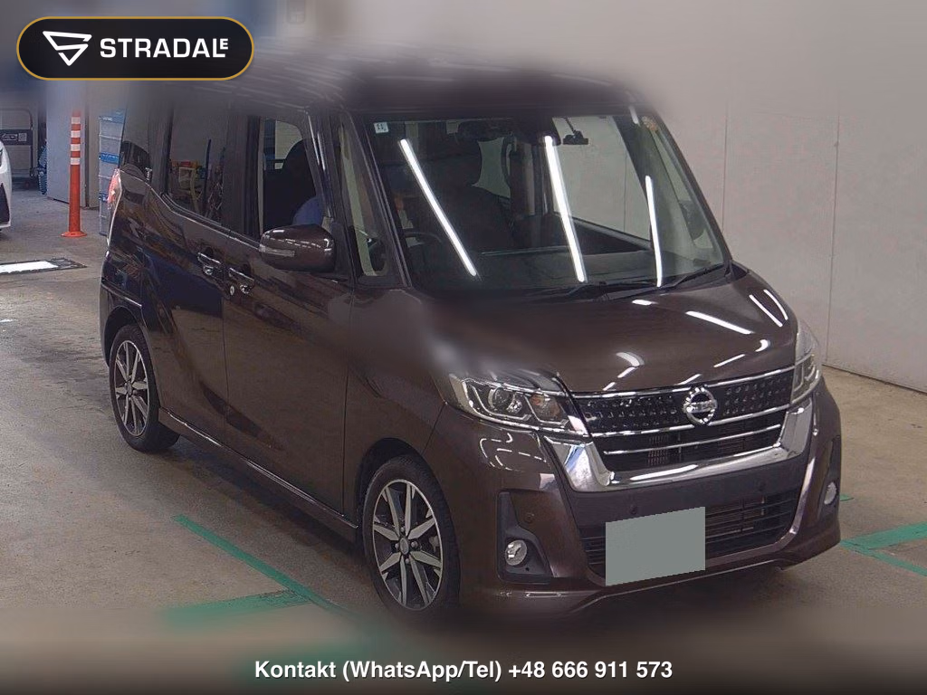 NISSAN DAYZ ROOX HIGHWAY STAR G TURBO 2019, aukcja z Japonii, zdjęcie 1