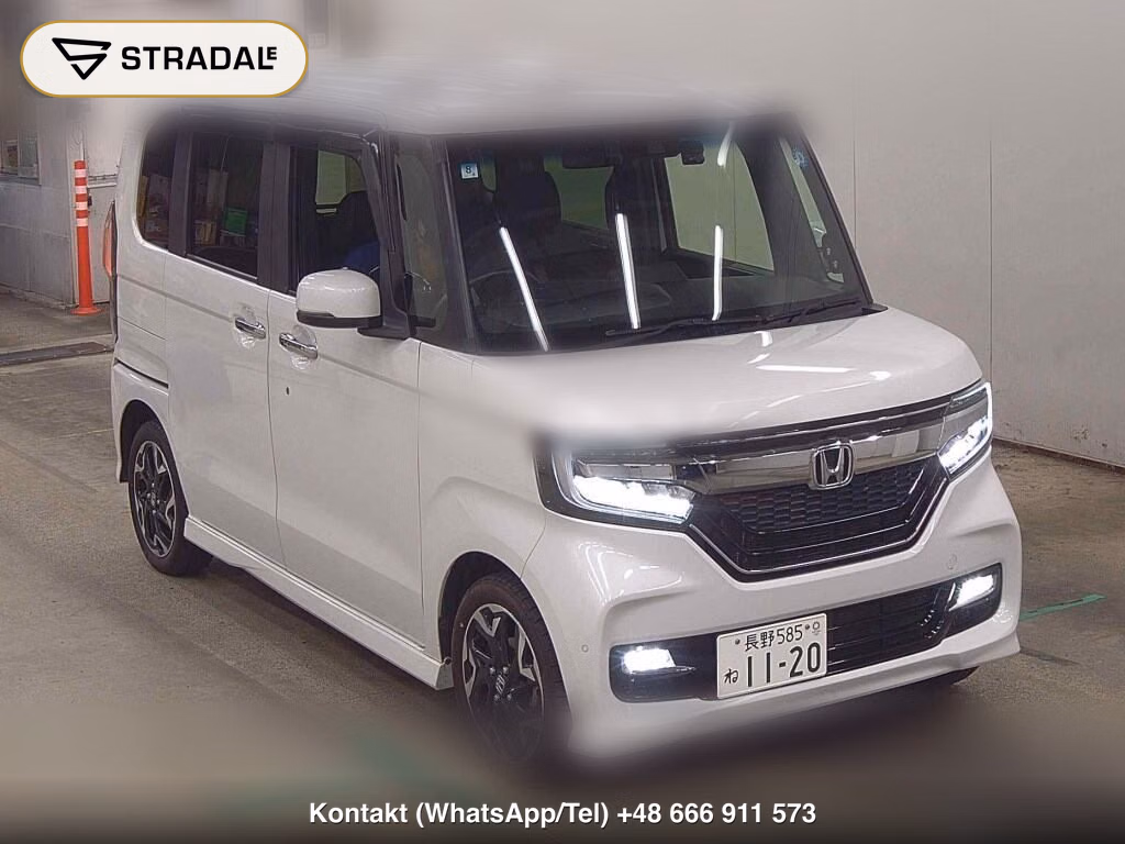 HONDA N-BOX CUSTOM 4WD G･L TURBO HONDA SENSING 2020, aukcja z Japonii, zdjęcie 1