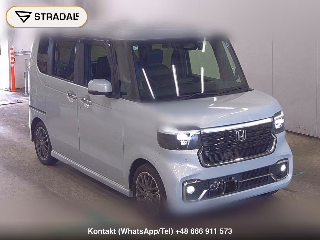 HONDA N-BOX CUSTOM TURBO 2025, aukcja z Japonii, zdjęcie 1