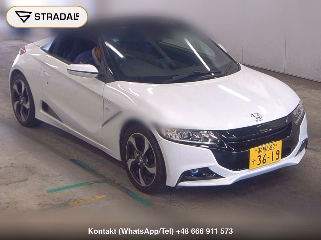 HONDA S660 α 2016, aukcja z Japonii, zdjęcie 1