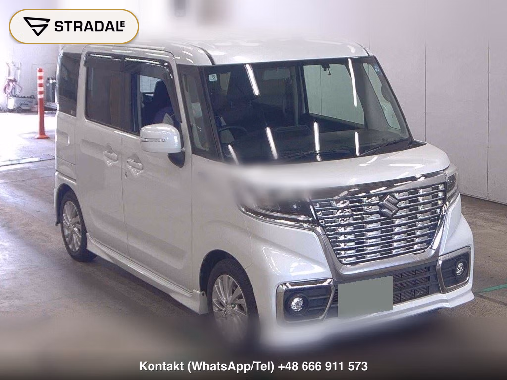 SUZUKI SPACIA CUSTOM HYBRID GS 2019, aukcja z Japonii, zdjęcie 1
