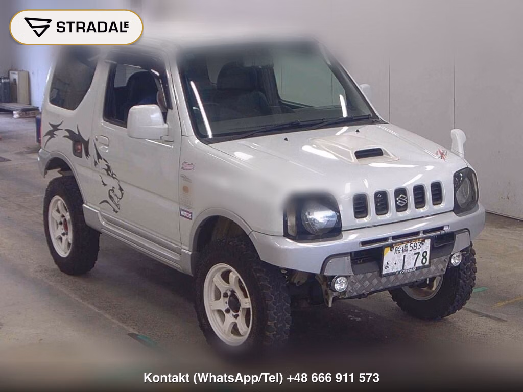 SUZUKI JIMNY 3D 4WD WILD WIND 2000, aukcja z Japonii, zdjęcie 1
