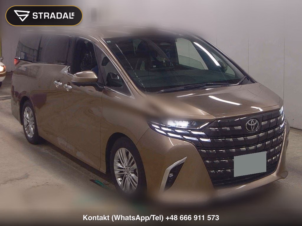 TOYOTA ALPHARD Z 2025, aukcja z Japonii, zdjęcie 1