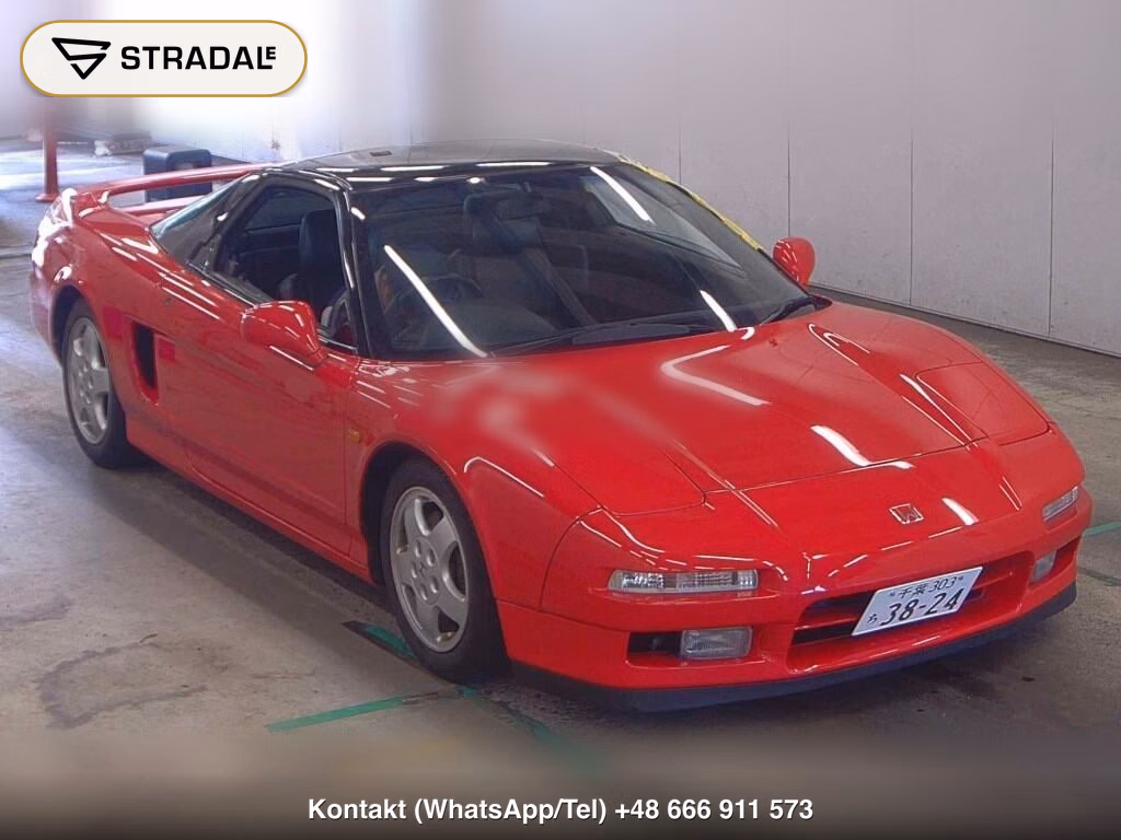 HONDA NSX BASE GRADE 1991, aukcja z Japonii, zdjęcie 1