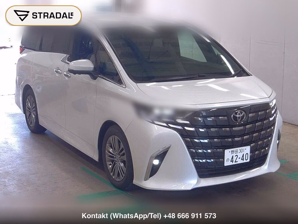TOYOTA ALPHARD Z 2024, aukcja z Japonii, zdjęcie 1