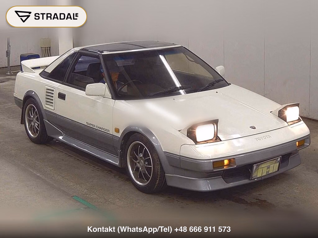 TOYOTA MR2 CP G LIMITED SUPERCHARGER 1986, aukcja z Japonii, zdjęcie 1
