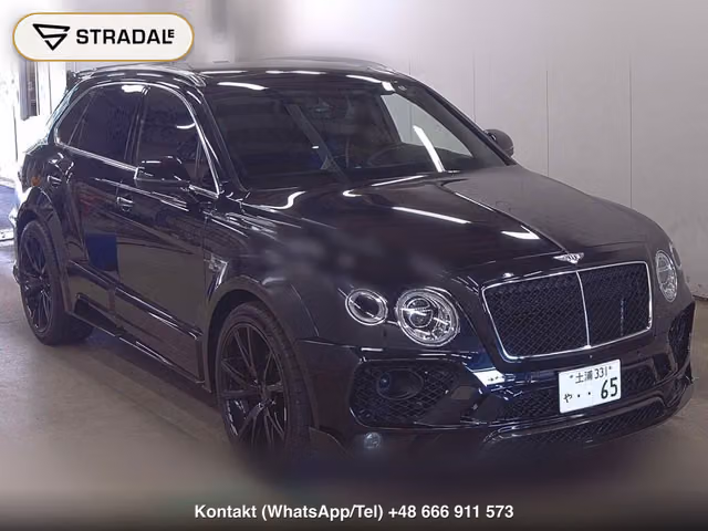 BENTLEY BENTAYGA 4WD BASE GRADE 2016, samochód z aukcji Japonii
