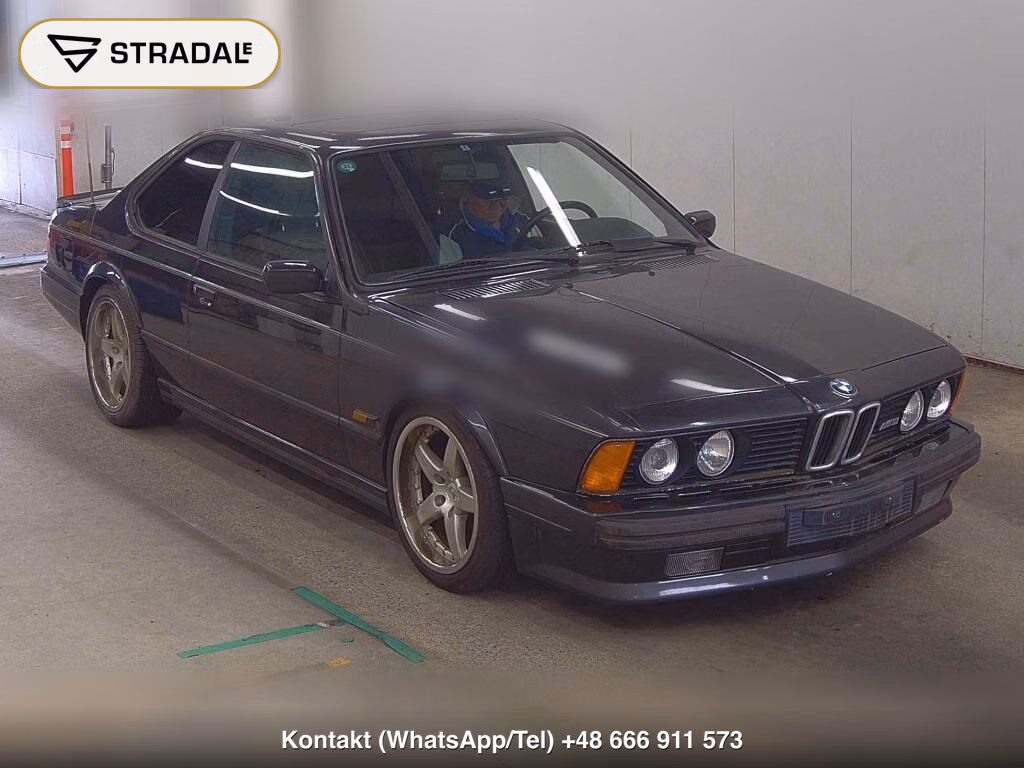 BMW M6 CP BASE GRADE 1987, aukcja z Japonii, zdjęcie 1