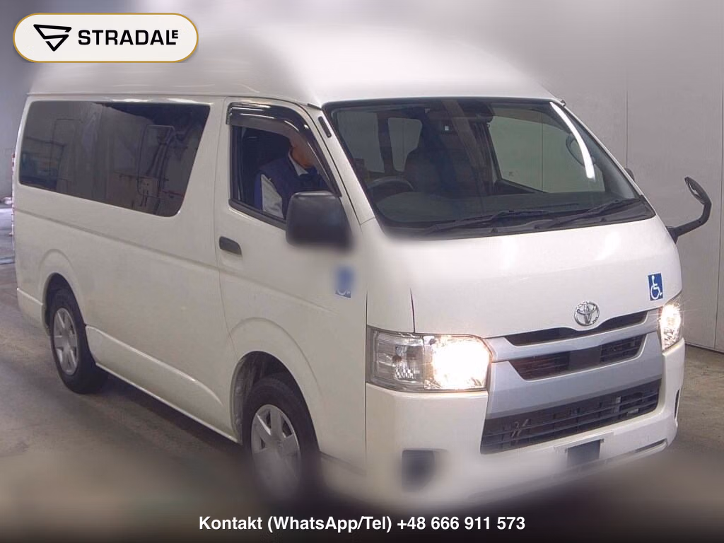 TOYOTA HIACE VAN 4D WELCAB 2020, aukcja z Japonii, zdjęcie 1