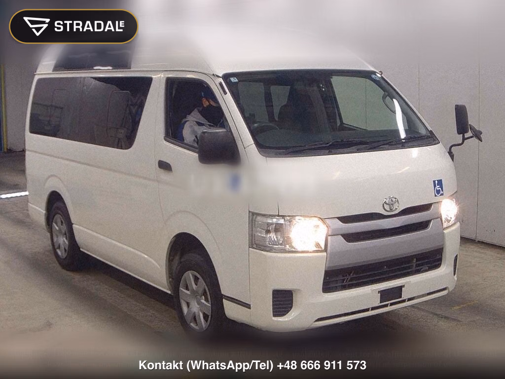 TOYOTA HIACE VAN 4D 4WD WELCAB 2016, aukcja z Japonii, zdjęcie 1