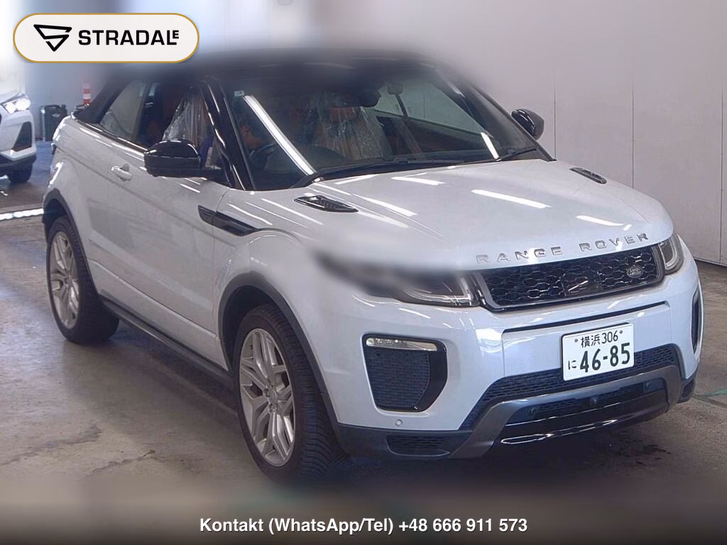 LAND ROVER RANGE ROVER EVOQUE CONVERTIBLE 4 HSE DYNAMIC 2017, aukcja z Japonii, zdjęcie 1