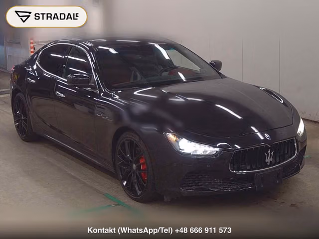 MASERATI GHIBLI 4D 4WD S Q4 2015, samochód z aukcji Japonii