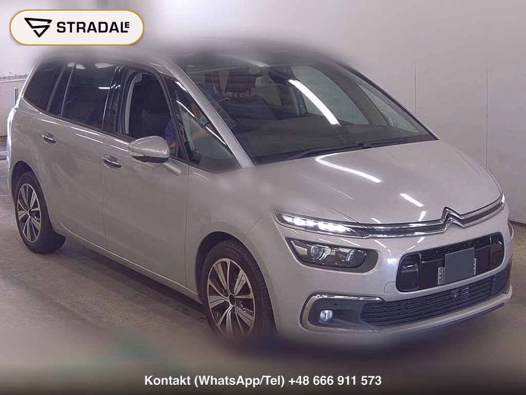 CITROEN GRAND C4 SPACETOURER SHINE BLUE HDI 2019, aukcja z Japonii, zdjęcie 1