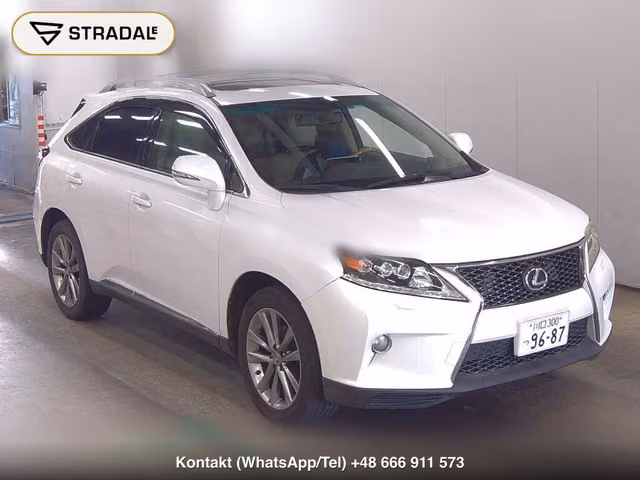 LEXUS RX350 2013, samochód z aukcji Japonii