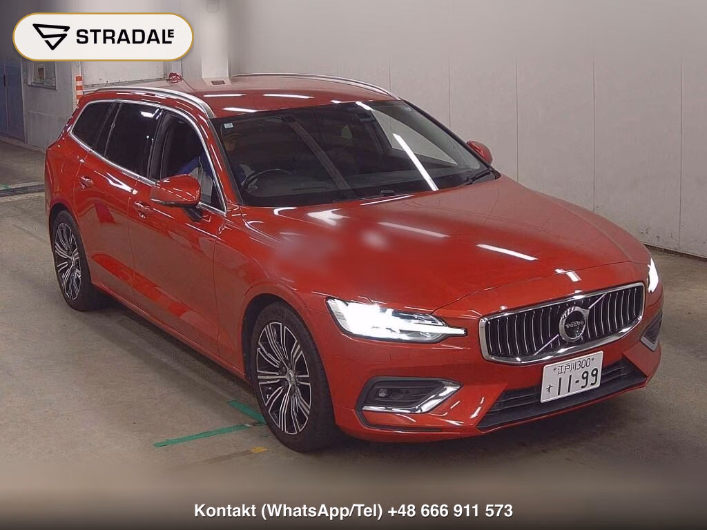 VOLVO V60 T5 INSCRIPTION 2019, aukcja z Japonii, zdjęcie 1