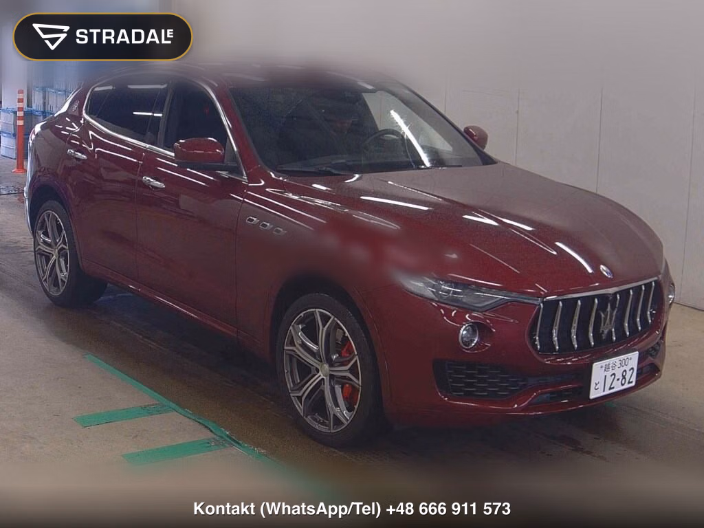MASERATI LEVANTE 4WD S 2018, aukcja z Japonii, zdjęcie 1